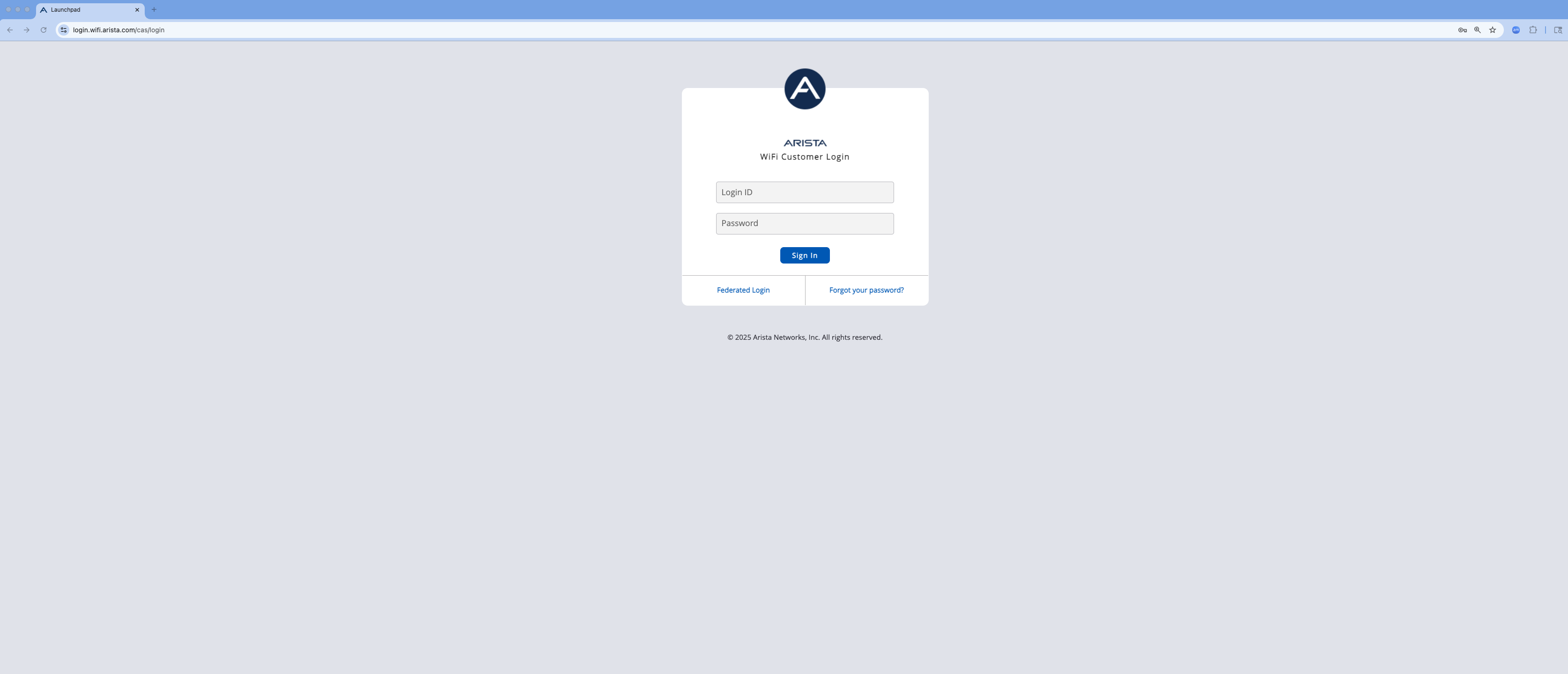 Launchpad Login